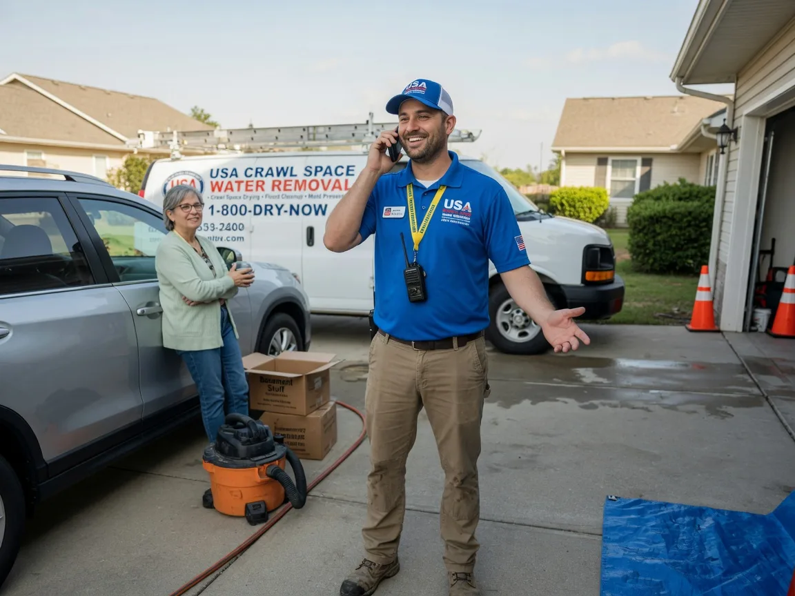 Crawl Space Water Removal Celestine, IN FAQs
